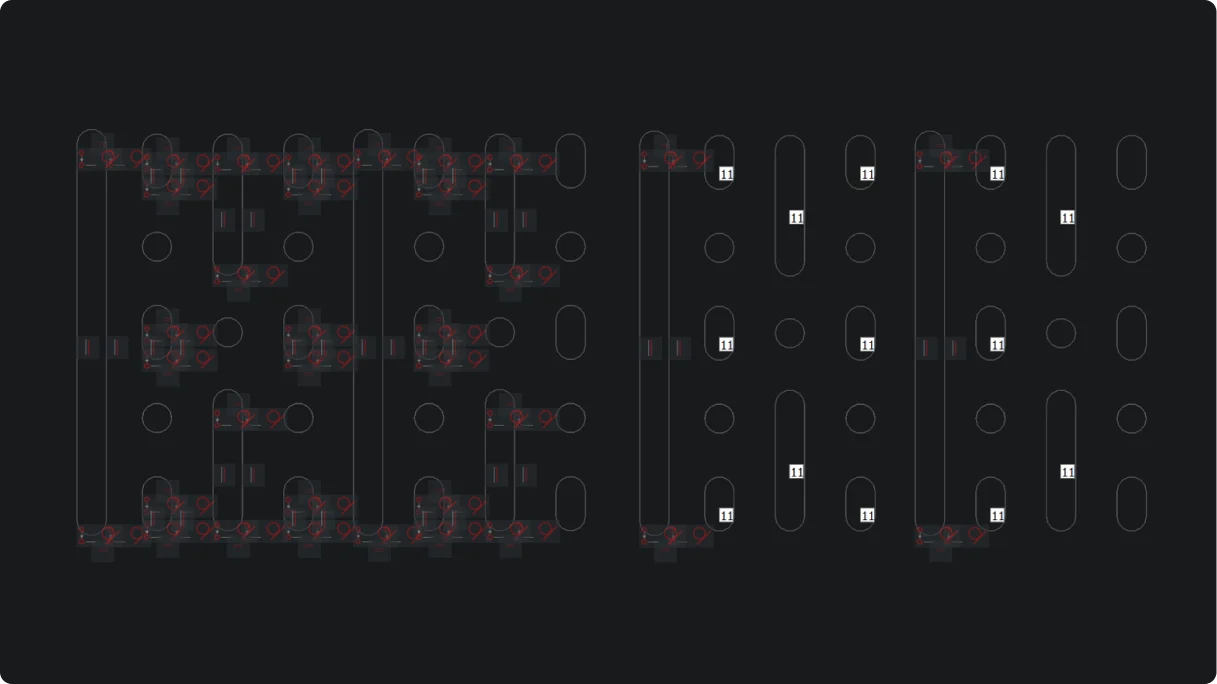 Grupiranje simbola 2D geometrijskih ograničenja