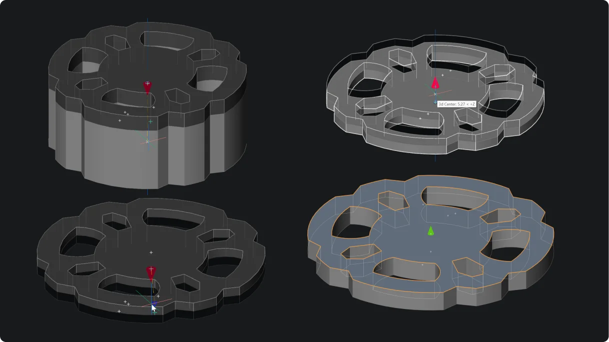 Kontrolne ručke za manipulaciju 3D čvrstim tijelima