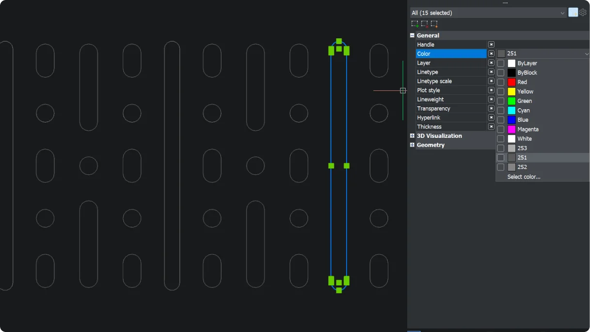 Brži odabir geometrije pomoću Brzog odabira