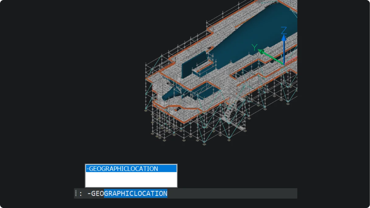 Geografska lokacija putem naredbenog retka