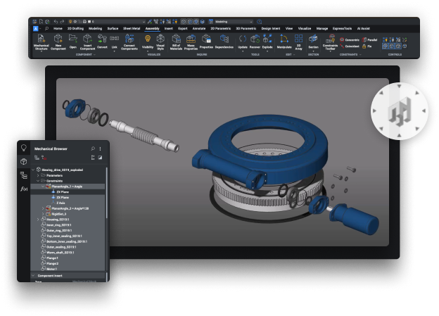 BricsCAD Mechanical Banner