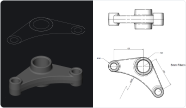 Ujedinjeno 2D crtanje i 3D modeliranje
