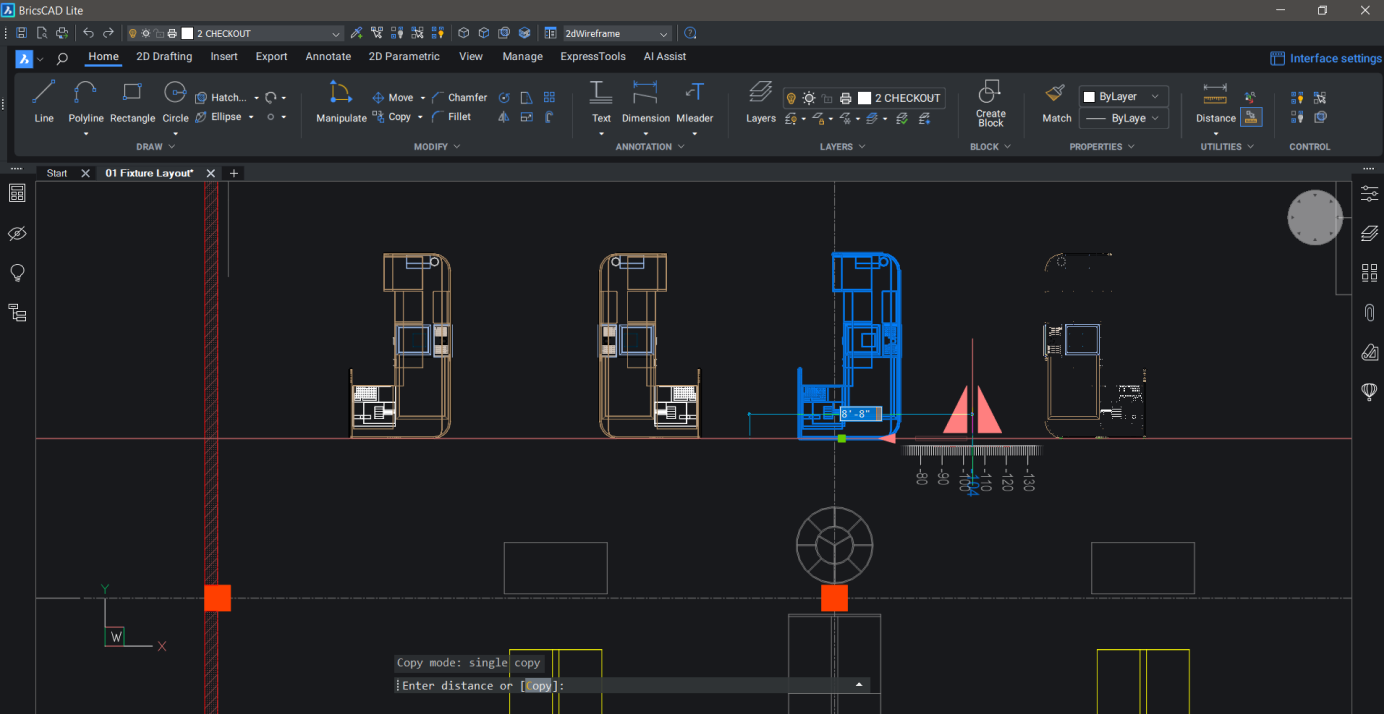 BricsCAD Lite Main