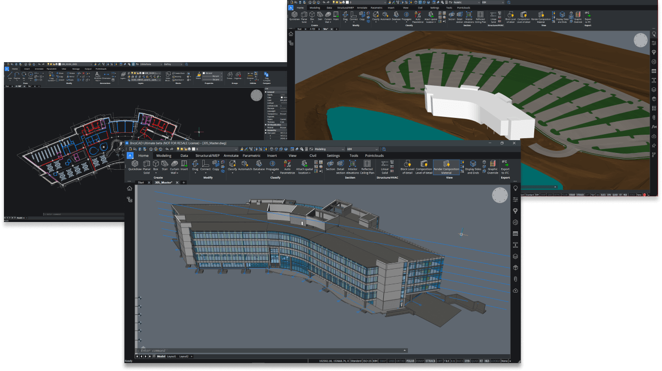 BricsCAD Ultimate Main